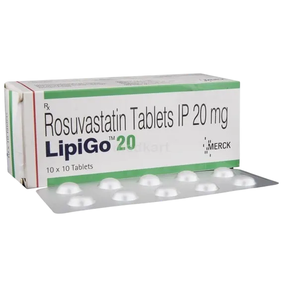 lipigo 20mg tablet 10's